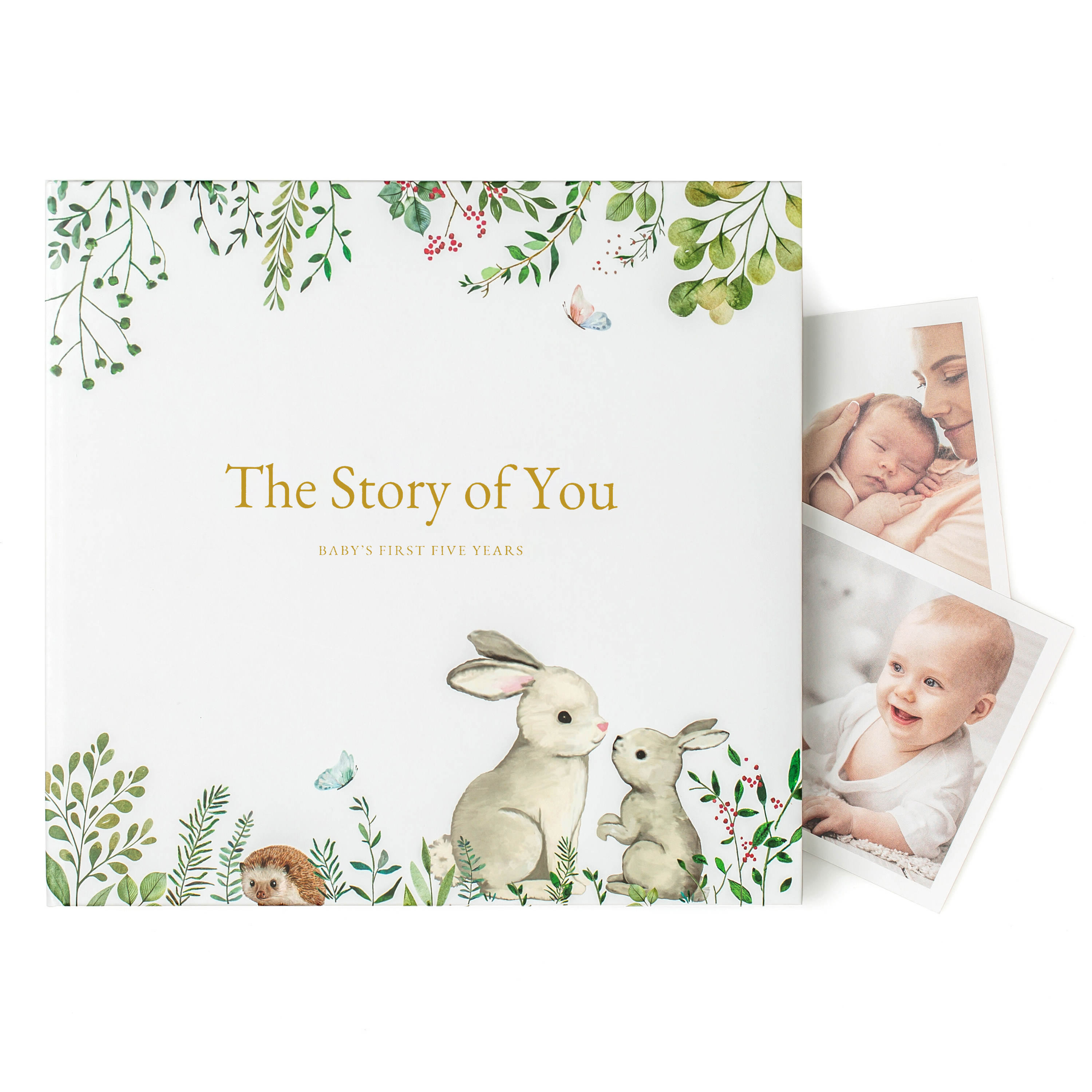 Keepsake Baby Memory Book – Ziri & Zane